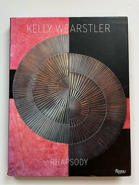 HARDCOVER KELLY WEARSTLER RHAPSODY RIZZOLI NEW YORK DESIGN BOOK COFFEE TABLE